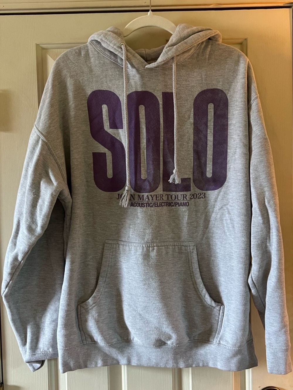 Gray 'SOLO' John Mayer Hoodie